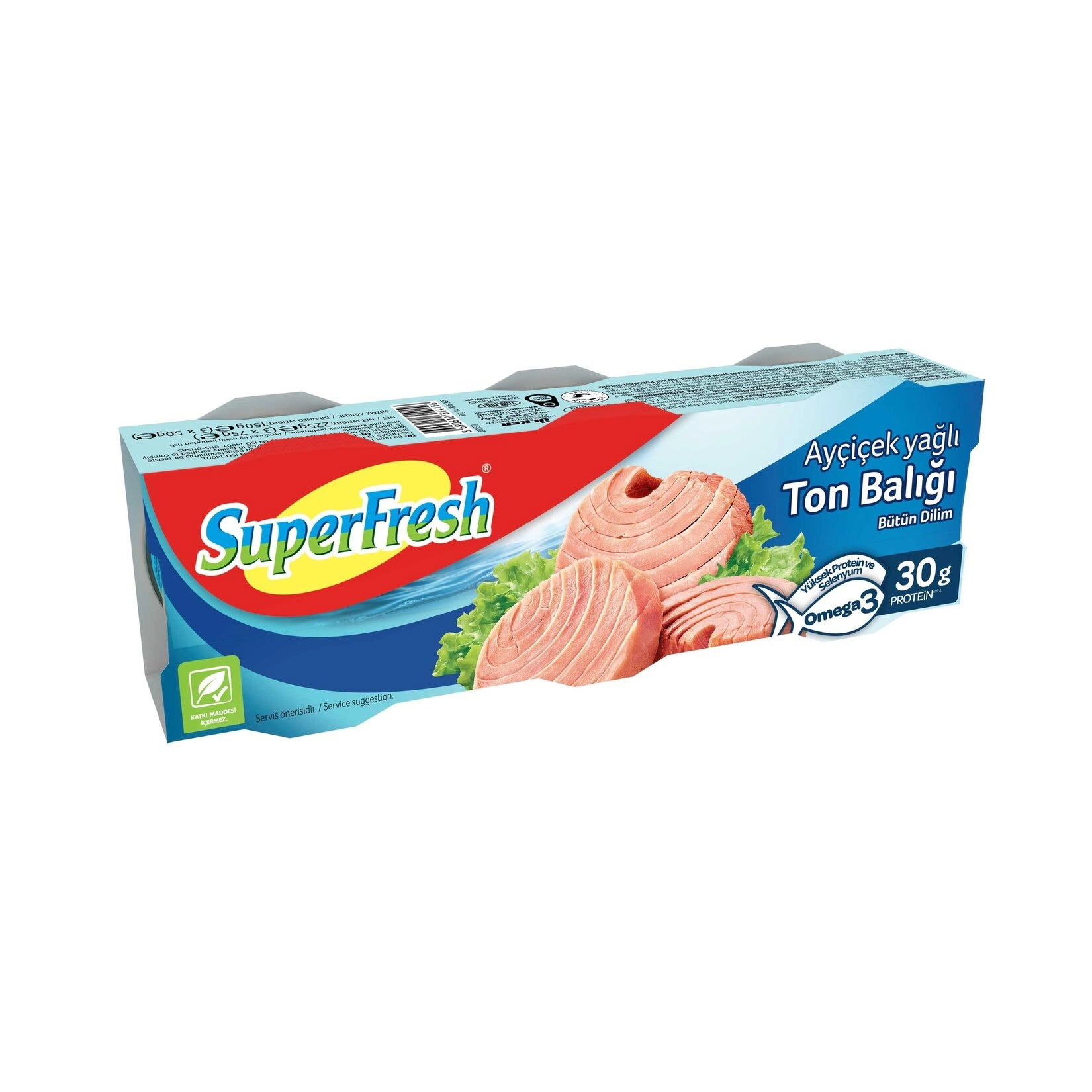 Superfresh Ayçiçek Yağlı Ton Balığı 4X75 g